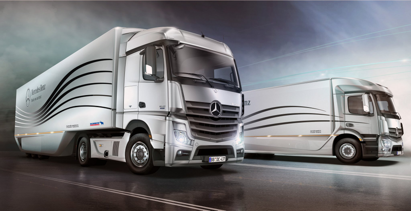 Illustration for article titled 'Autonomous Driving Long-Distance Trucks Will Be A Reality In Ten Years'